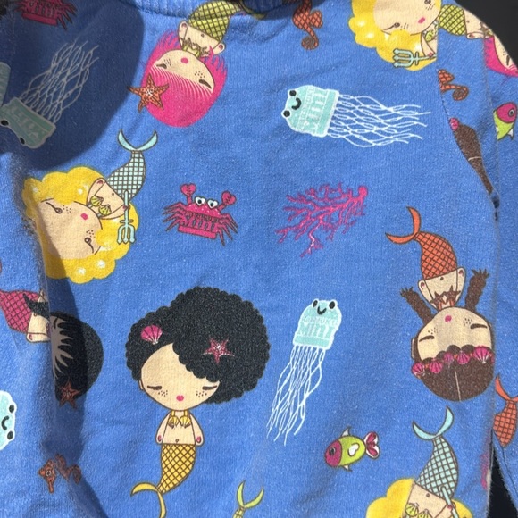 Girls size 12 mths | Mermaid hoodie - Picture 4 of 5